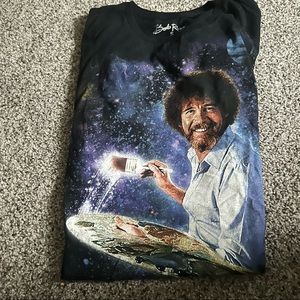 Bob Ross T Shirt Size S